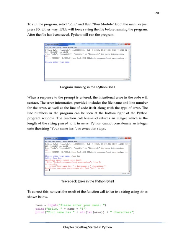 Python Programming: Basics to Advanced Concepts Advanced Programming Workshop - Page 20